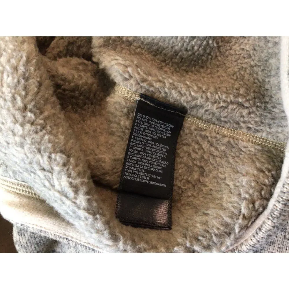 The North Face Mens fleece pullover  XL half zip